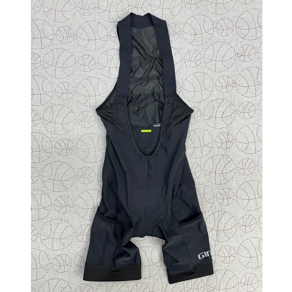 Giro Cycling Bib Shorts Black Renew Series Padded Mesh / Mens Medium